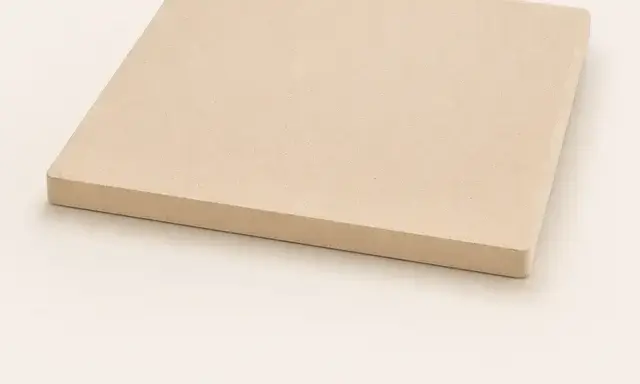 A residential-grade baking stone with a clean, flat cooking surface